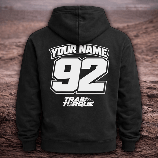Custom Name & Race Number Hoodies