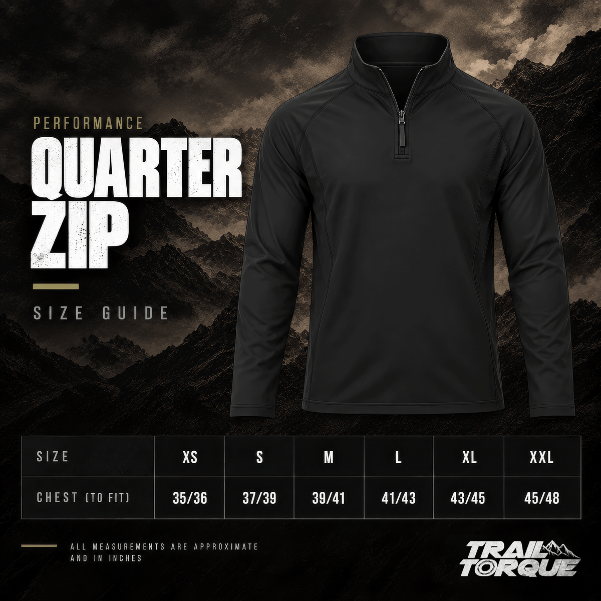 Custom Performance Quarter Zip