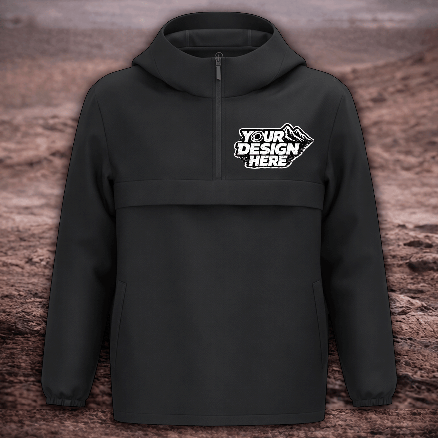 Custom Waterproof Jackets (1/4 Zip)