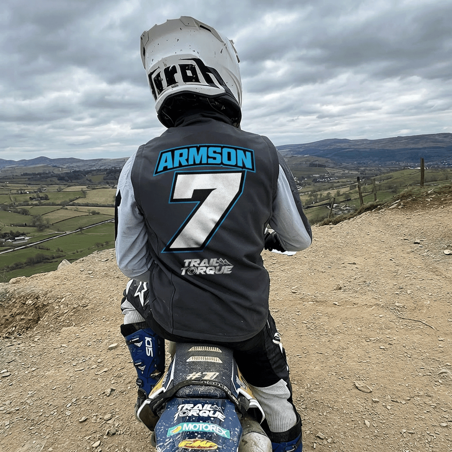 Custom Name & Race Number Gilets