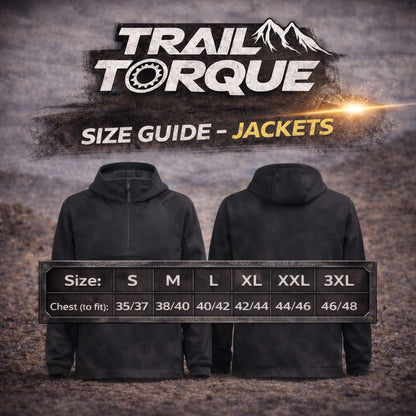 Trail Torque Classic Logo 1/4 Waterproof Jacket
