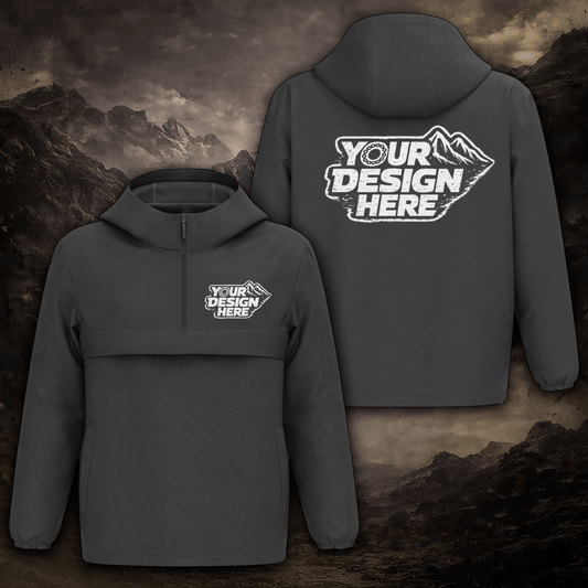 Custom Waterproof Jacket (1/4 Zip)