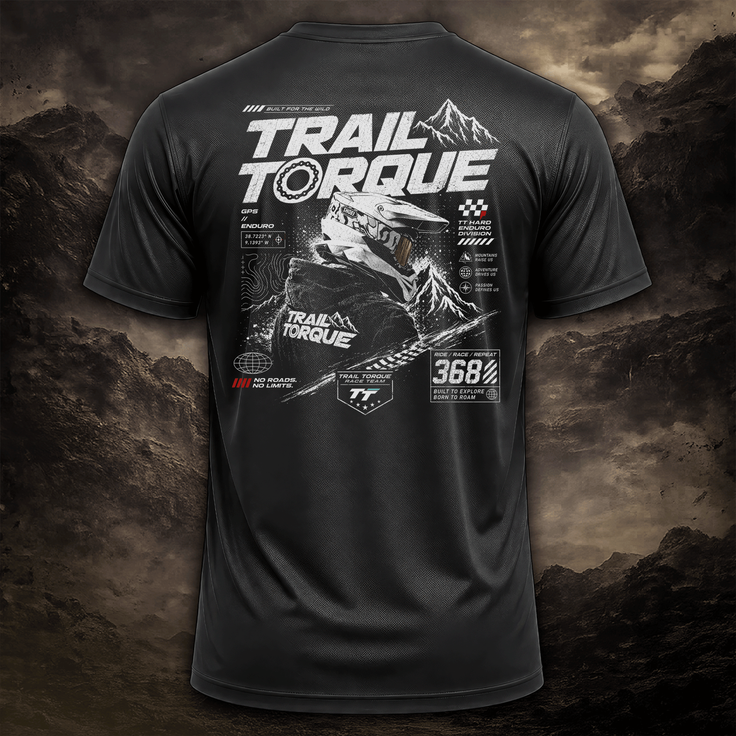 Trail Torque Enduro Rider Performance T-Shirt
